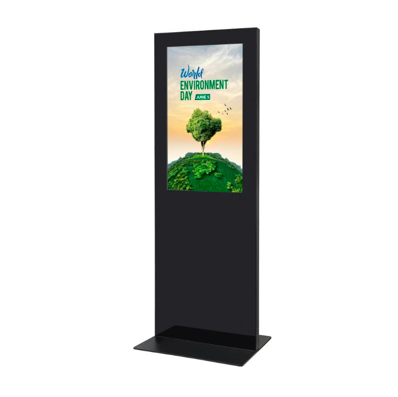 Digitale Totem Slim 43 inch Zwart