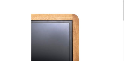 Digitaal A-Bord Element 43 inch Eikenhouten Frame