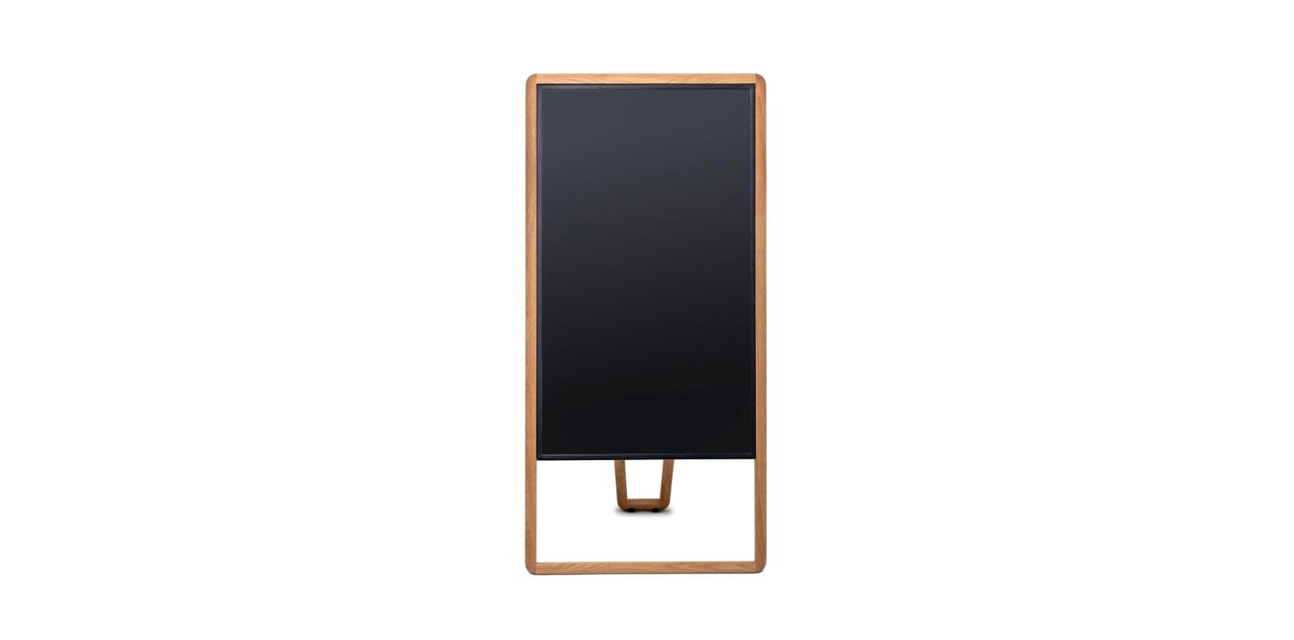 Digitaal A-Bord Element 43 inch Eikenhouten Frame
